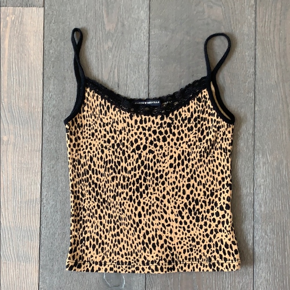 COPY - CHEETAH BRANDY MELVILLE TANK